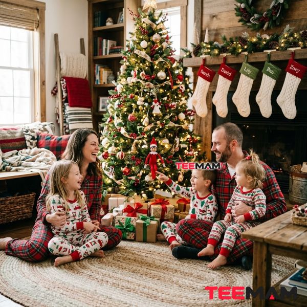 Elf On The Shelf Family Christmas Celebration