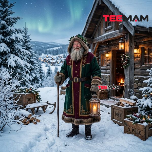 Father Christmas and the North Pole: Where the Legend Comes From 12 Father Christmas At The North Pole Real Life Christmas Scene