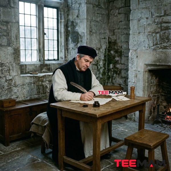 What Does "Merry Christmas" Actually Mean? The History Behind the Holiday Greeting 11 John Fisher 1534 Christmas Letter Historical Scene