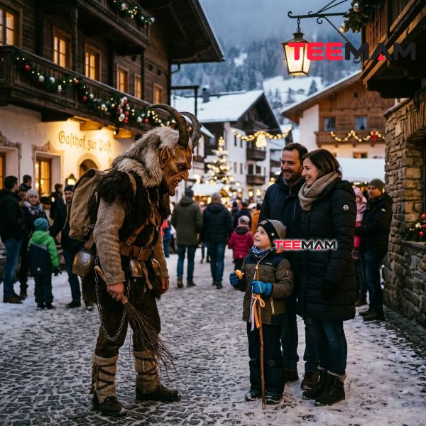 The Naughty or Nice List: Where Santa's Famous List Comes From 13 Krampus Christmas Tradition In Alpine Village