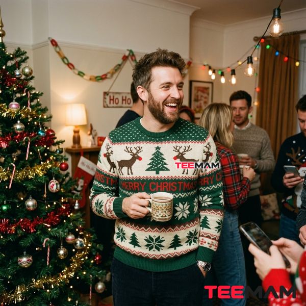 Modern Ugly Christmas Sweater Party History