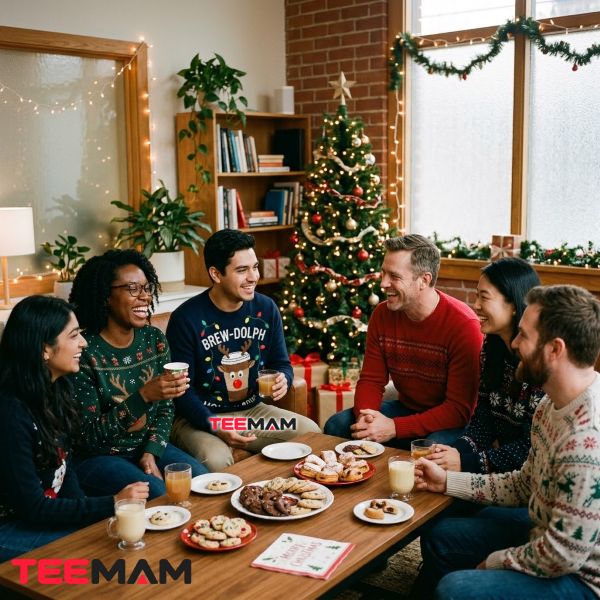 Office Ugly Christmas Sweater Party Ideas