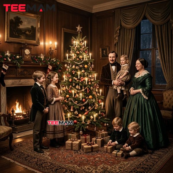 The Origin of Christmas: History, Traditions & Modern Celebrations 22 Queen Victoria Prince Albert Victorian Christmas Tree Tradition