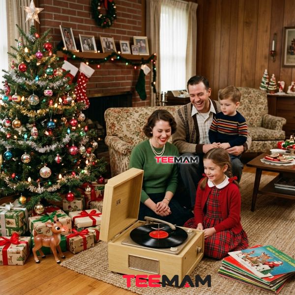 Rudolph Christmas Songs Vintage Family Listening