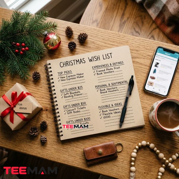 How to Build a Christmas Wish List Everyone Will Love 18 Simple Christmas Wish List Template To Copy