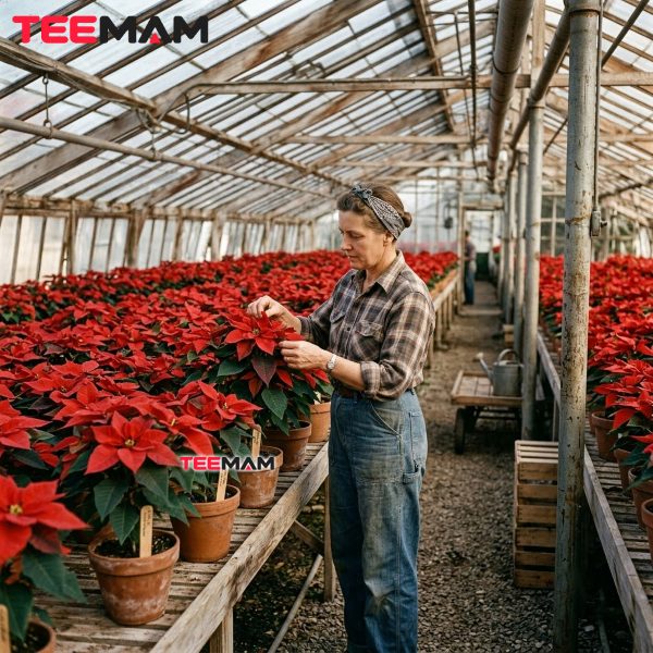 The Poinsettia: How a Winter Flower Became a Christmas Icon 16 Southern California Poinsettia Greenhouse History
