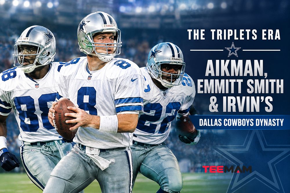 The Triplets Era Aikman, Emmitt Smith & Irvin's Dallas Cowboys Dynasty