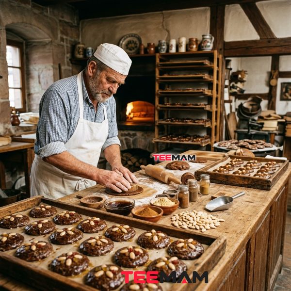 Traditional Nuremberg Lebkuchen German Gingerbread