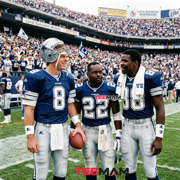 Dallas Cowboys Quarterback Legacy: From Staubach to Prescott 15 Troy Aikman Emmitt Smith Michael Irvin Cowboys