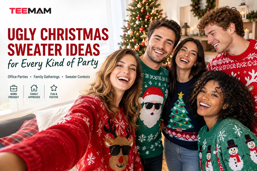Ugly Christmas Sweater Ideas for Every Kind of Party Ugly Christmas Sweater Ideas for Every Kind of Party
