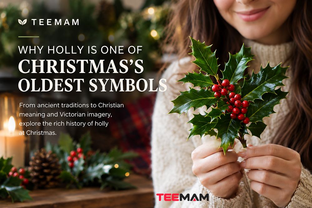 Why Holly Is One of Christmas's Oldest Symbols Why Holly Is One of Christmas's Oldest Symbols