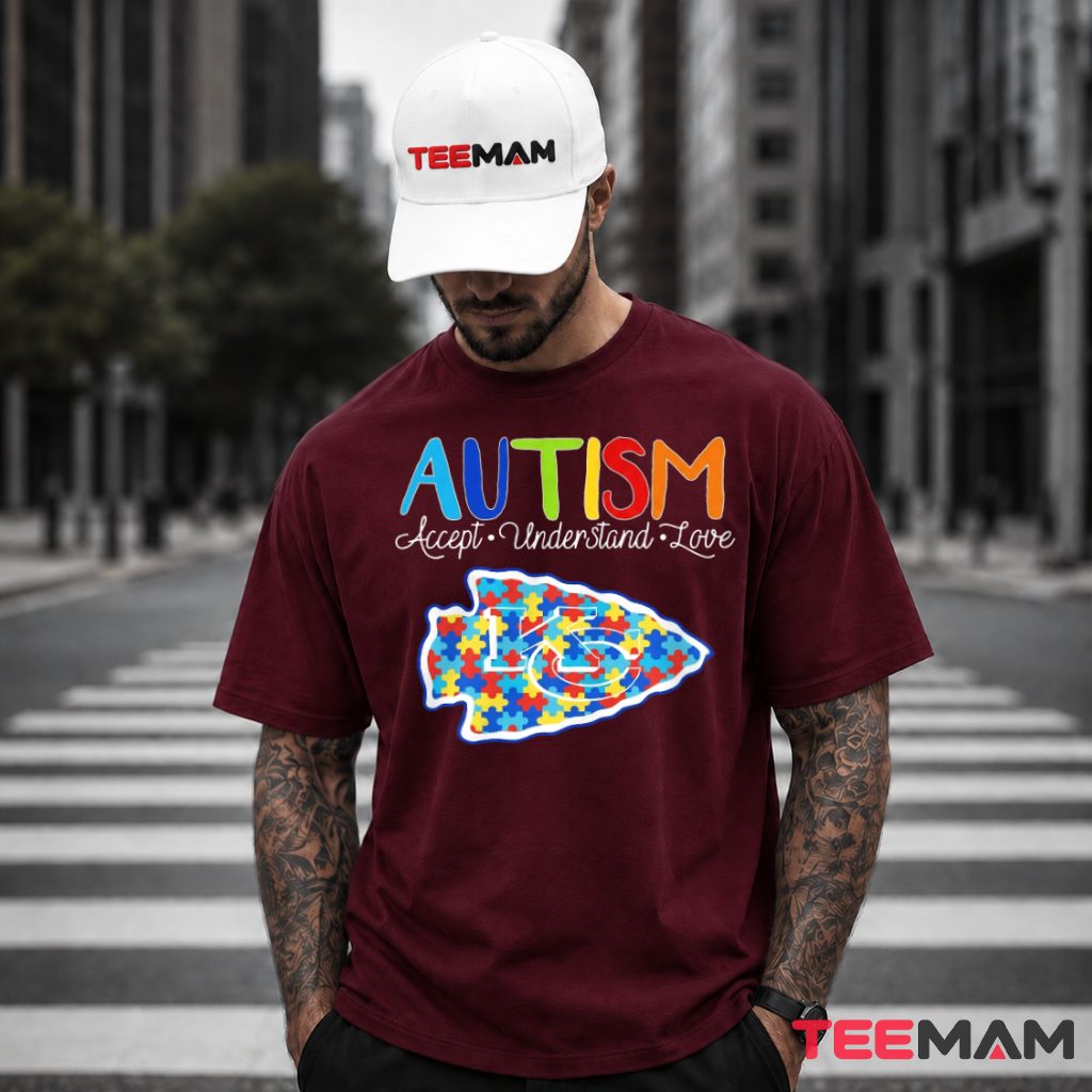 Autism Awareness Kansas City Chiefs T-Shirt