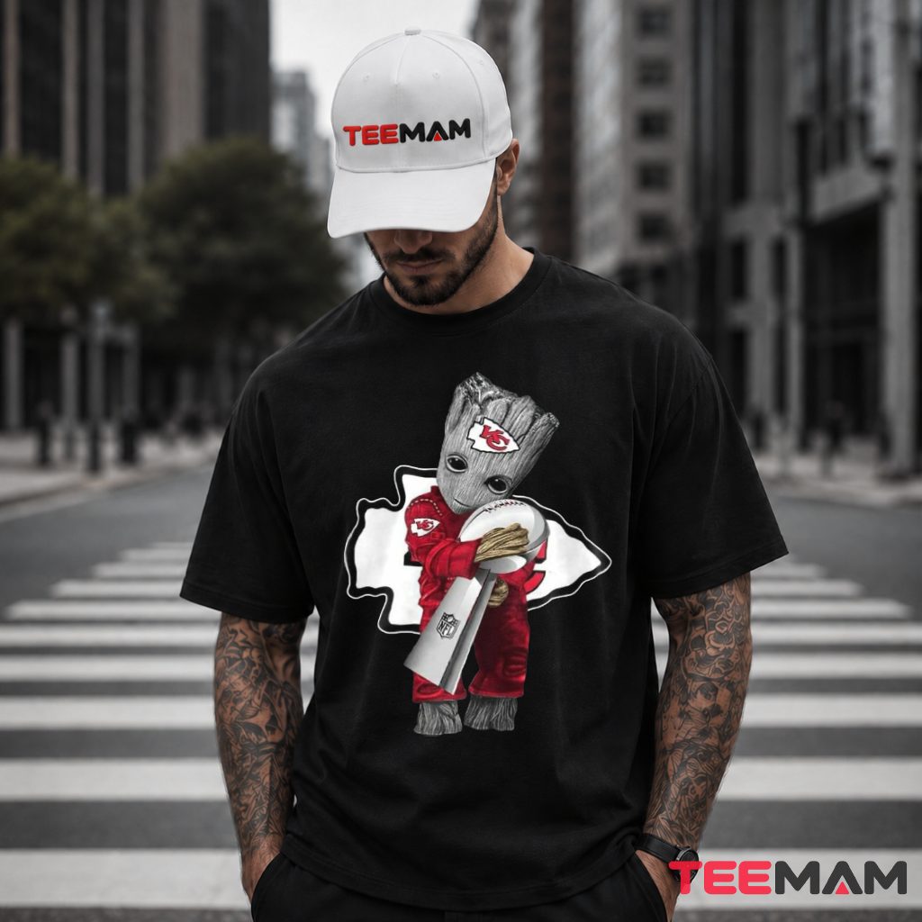 Baby Groot Kansas City Chiefs T-Shirt
