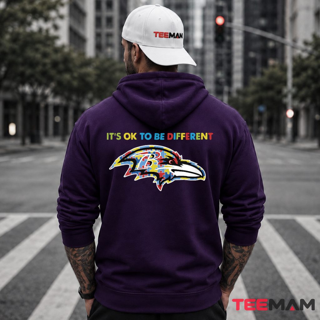 Baltimore Ravens Autism Awareness Puzzle Hoodie Baltimore Ravens Autism Awareness Puzzle Hoodie