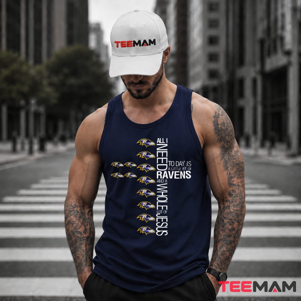 Baltimore Ravens Cross Jesus Faith Tank Top Baltimore Ravens Cross Jesus Faith Tank Top