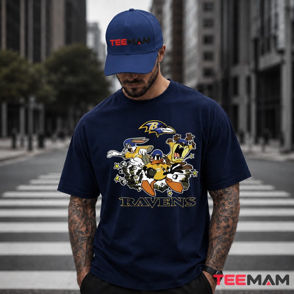 Baltimore Ravens Looney Tunes Squad T-Shirt