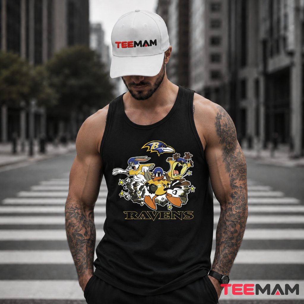 Baltimore Ravens Looney Tunes Squad Tank Top Baltimore Ravens Looney Tunes Squad Tank Top