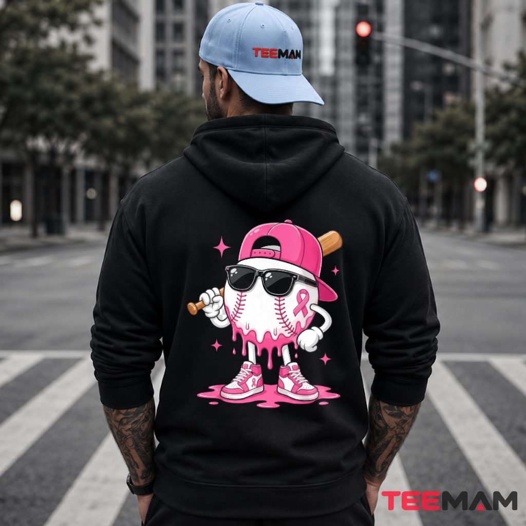 Baseball Sunglasses Cap Pink Ribbon Hoodie Baseball Sunglasses Cap Pink Ribbon Hoodie