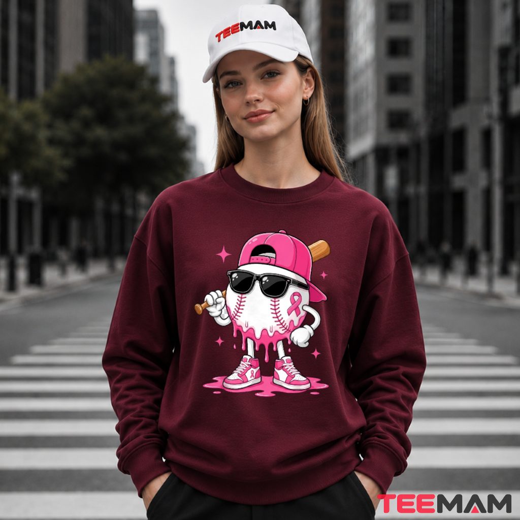 Baseball Sunglasses Cap Pink Ribbon Long Sleeve Baseball Sunglasses Cap Pink Ribbon Long Sleeve