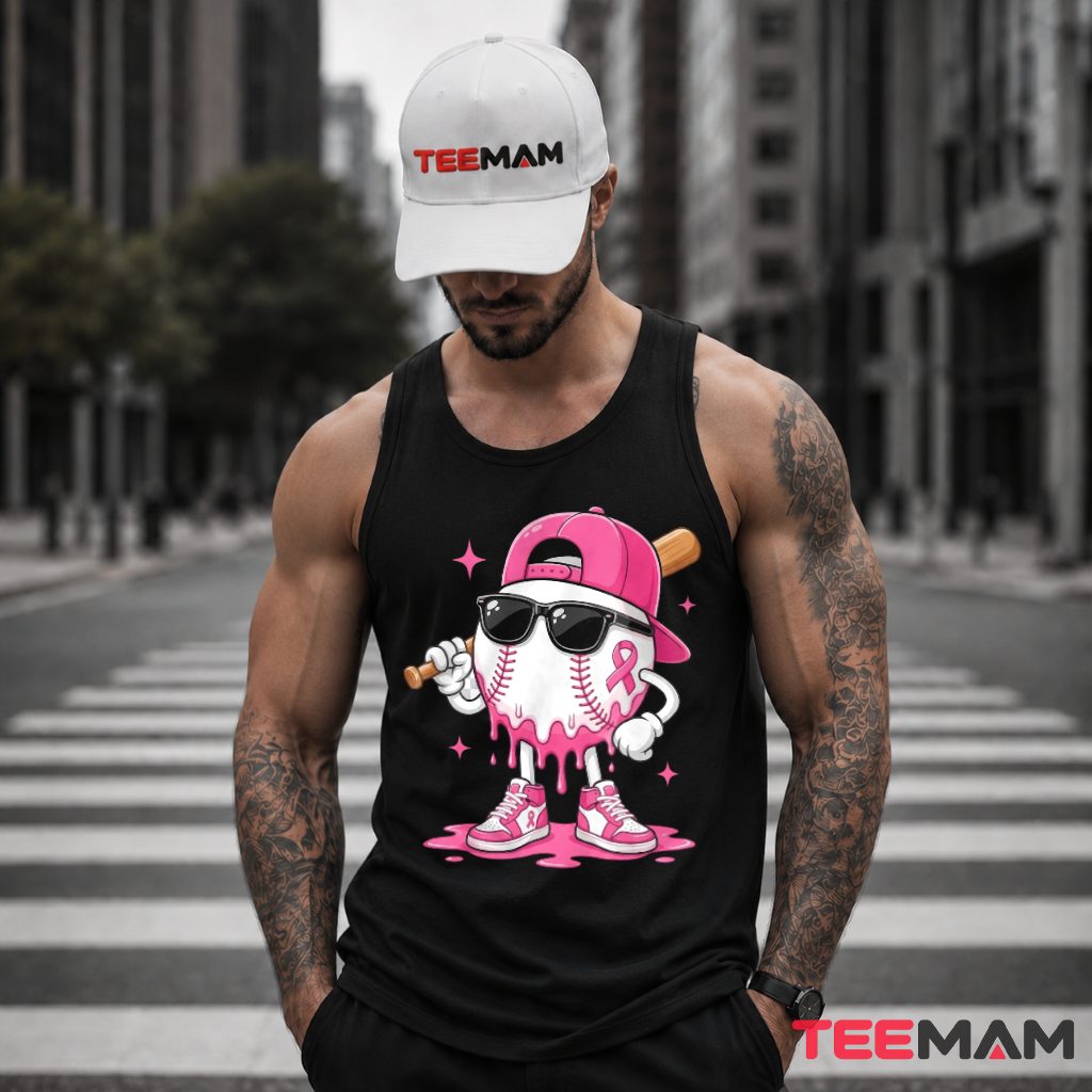 Baseball Sunglasses Cap Pink Ribbon Tank Top Baseball Sunglasses Cap Pink Ribbon Tank Top