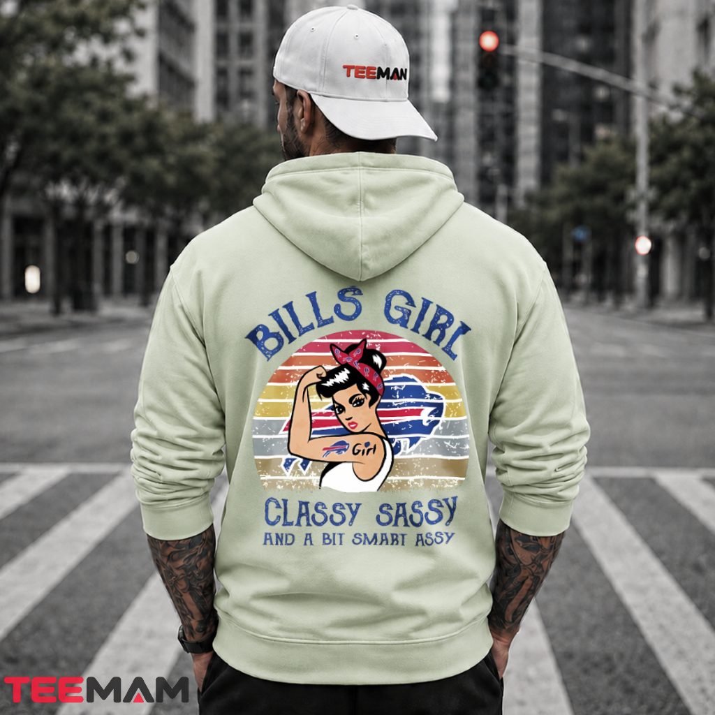 Bills Girl Rosie Riveter Strong Football Hoodie Bills Girl Rosie Riveter Strong Football Hoodie