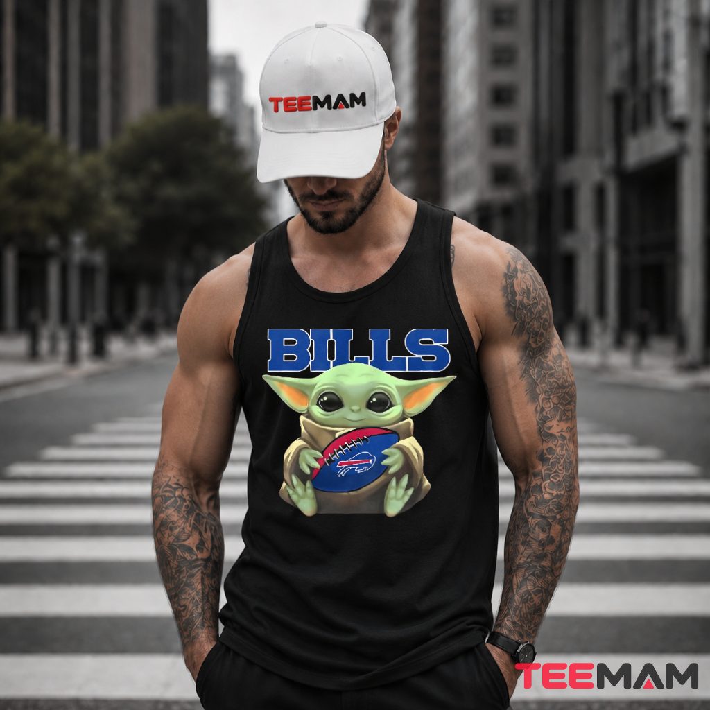Buffalo Bills Baby Yoda Football Tank Top Buffalo Bills Baby Yoda Football Tank Top