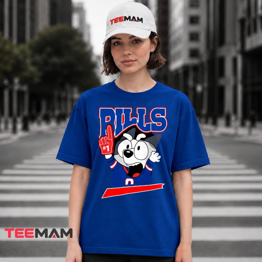 Buffalo Bills Bluey Number One Fan T-Shirt