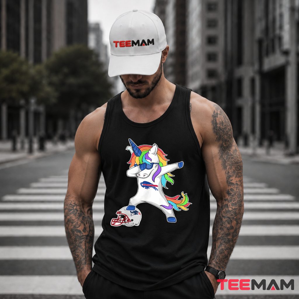 Buffalo Bills Dabbing Unicorn Football Tank Top Buffalo Bills Dabbing Unicorn Football Tank Top