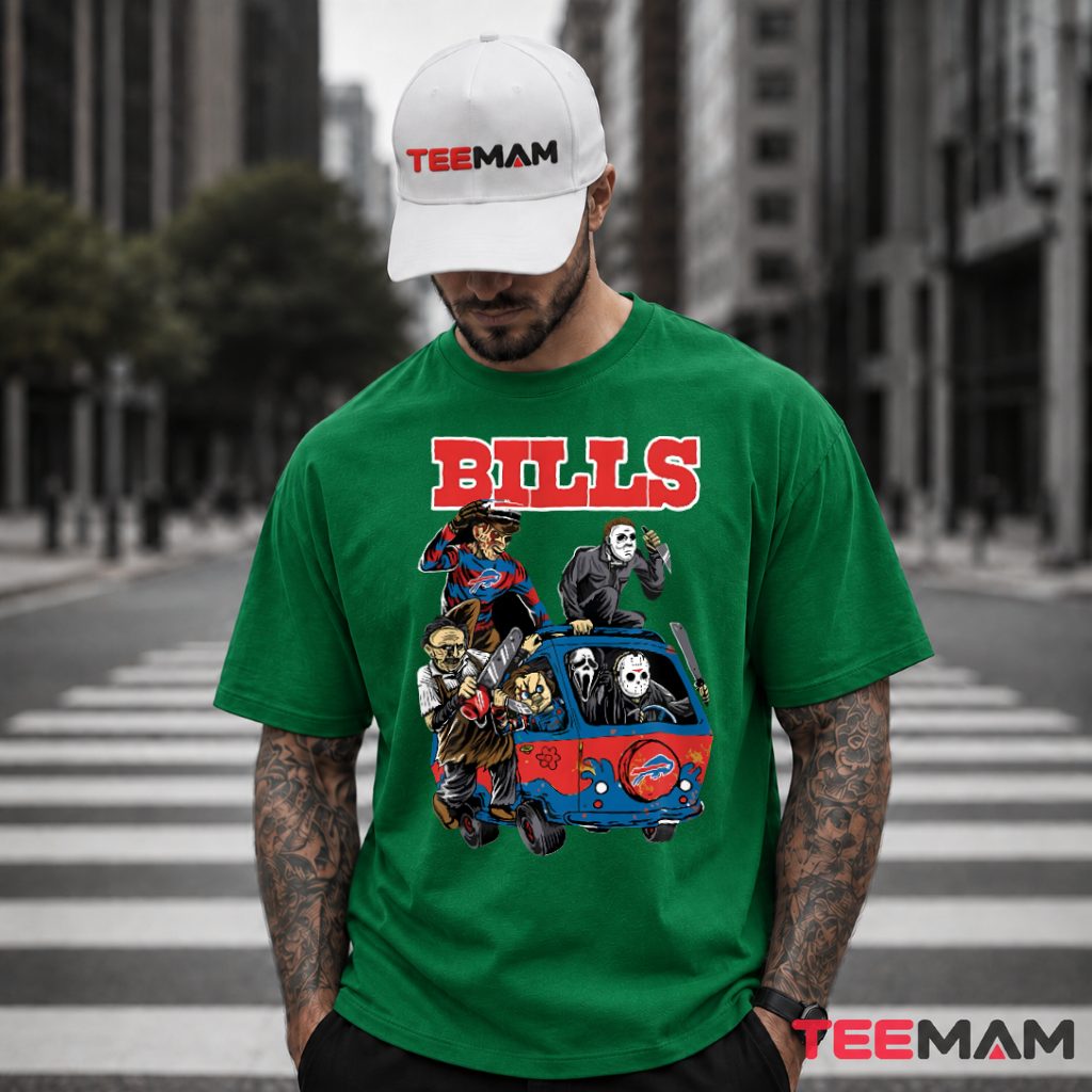 Buffalo Bills Freddy Michael Horror Squad T-Shirt