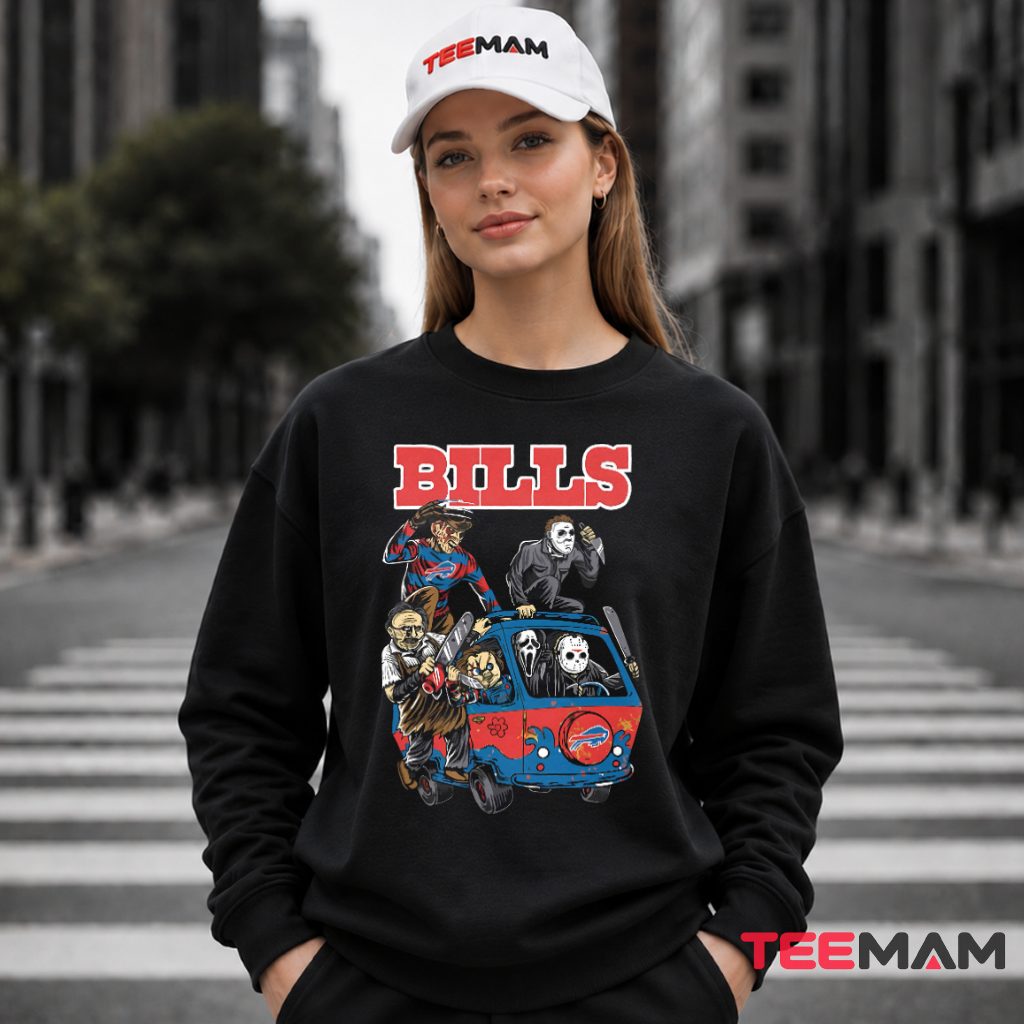 Buffalo Bills Freddy Michael Horror Squad Long Sleeve Buffalo Bills Freddy Michael Horror Squad Long Sleeve