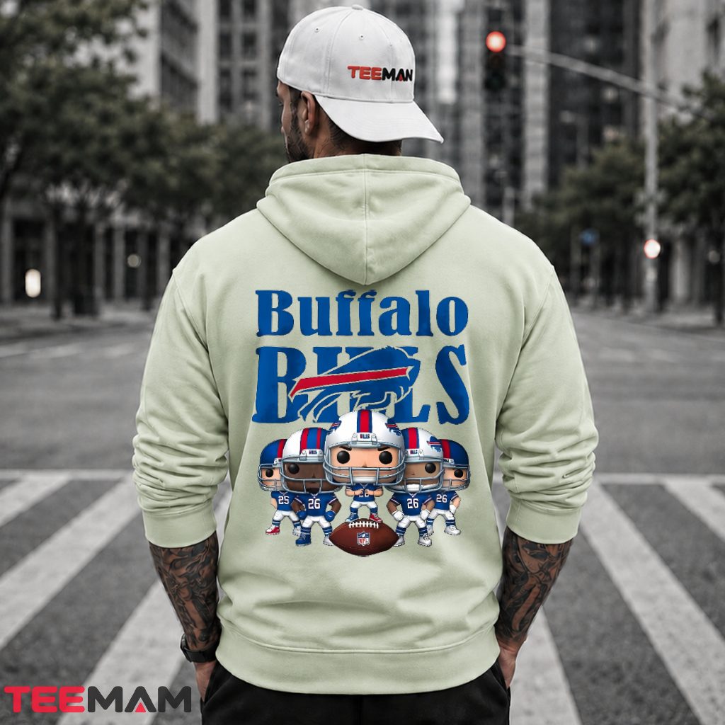Buffalo Bills Funko Pop Players Hoodie Buffalo Bills Funko Pop Players Hoodie