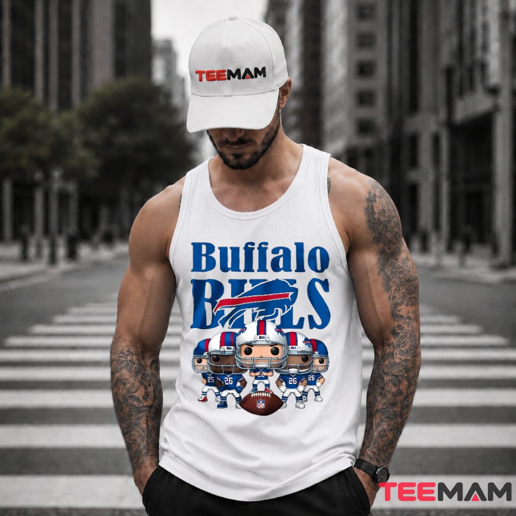 Buffalo Bills Funko Pop Players Tank Top Buffalo Bills Funko Pop Players Tank Top