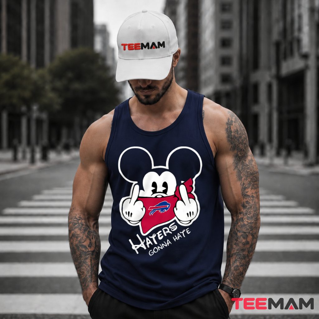 Buffalo Bills Haters Gonna Hate Mouse Tank Top Buffalo Bills Haters Gonna Hate Mouse Tank Top