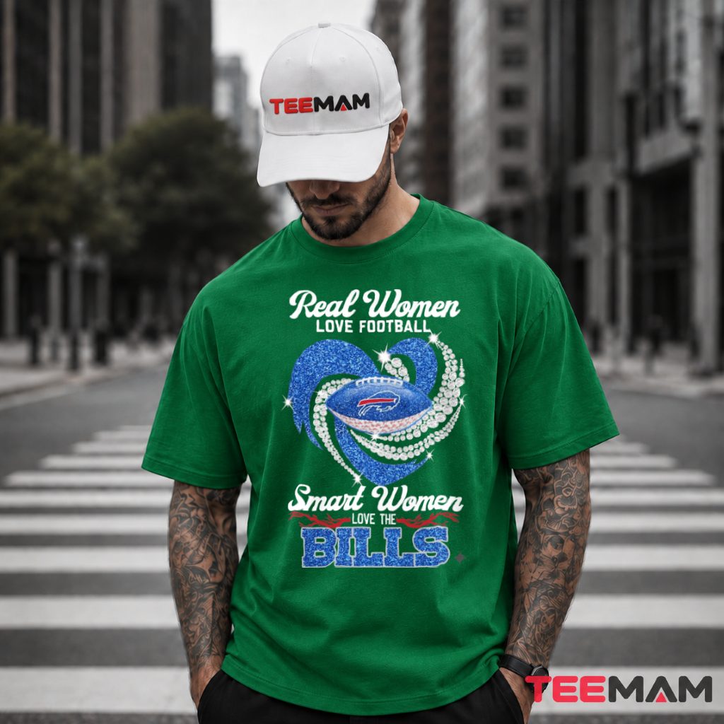 Buffalo Bills Real Women Love Football T-Shirt