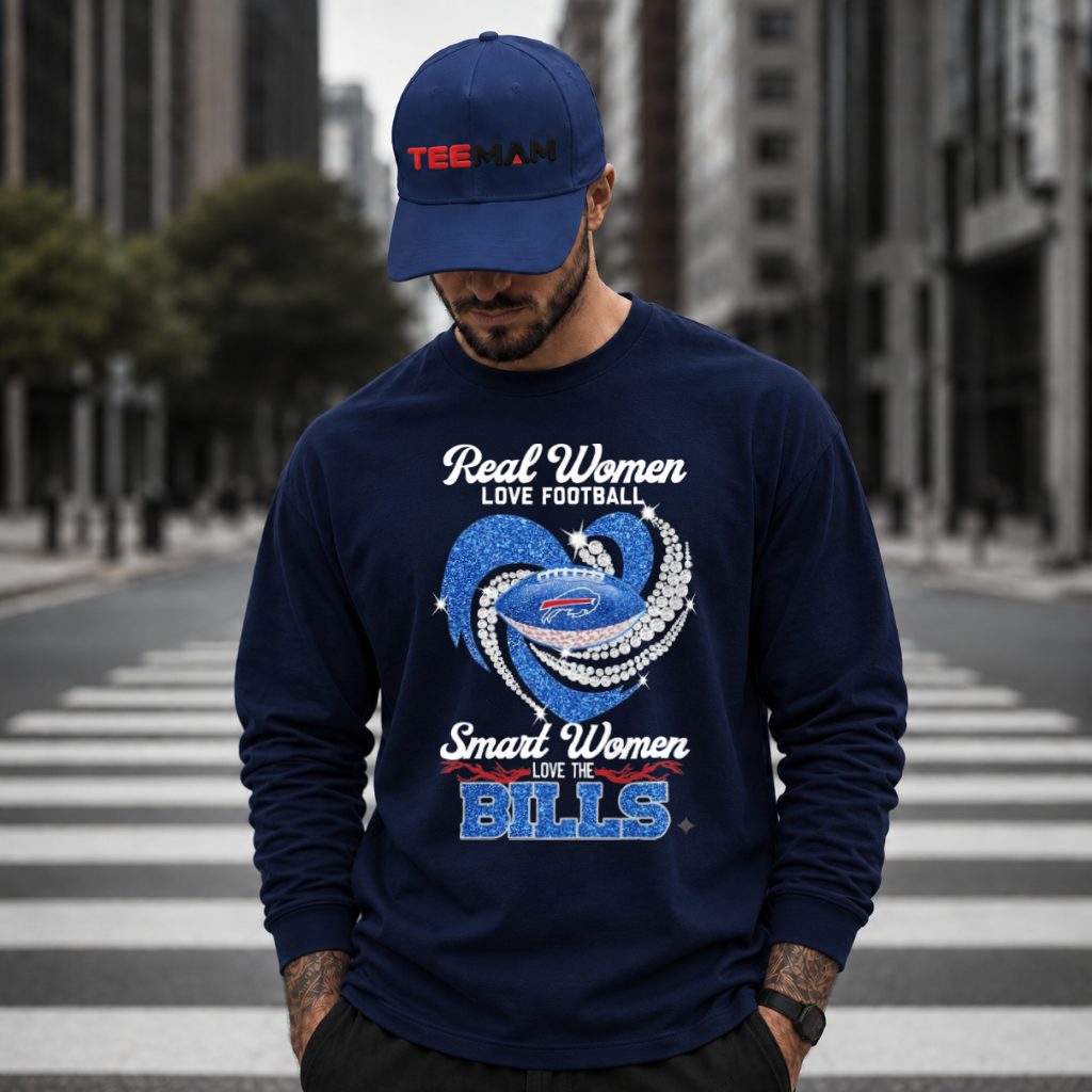 Buffalo Bills Real Women Love Football Long Sleeve Buffalo Bills Real Women Love Football Long Sleeve