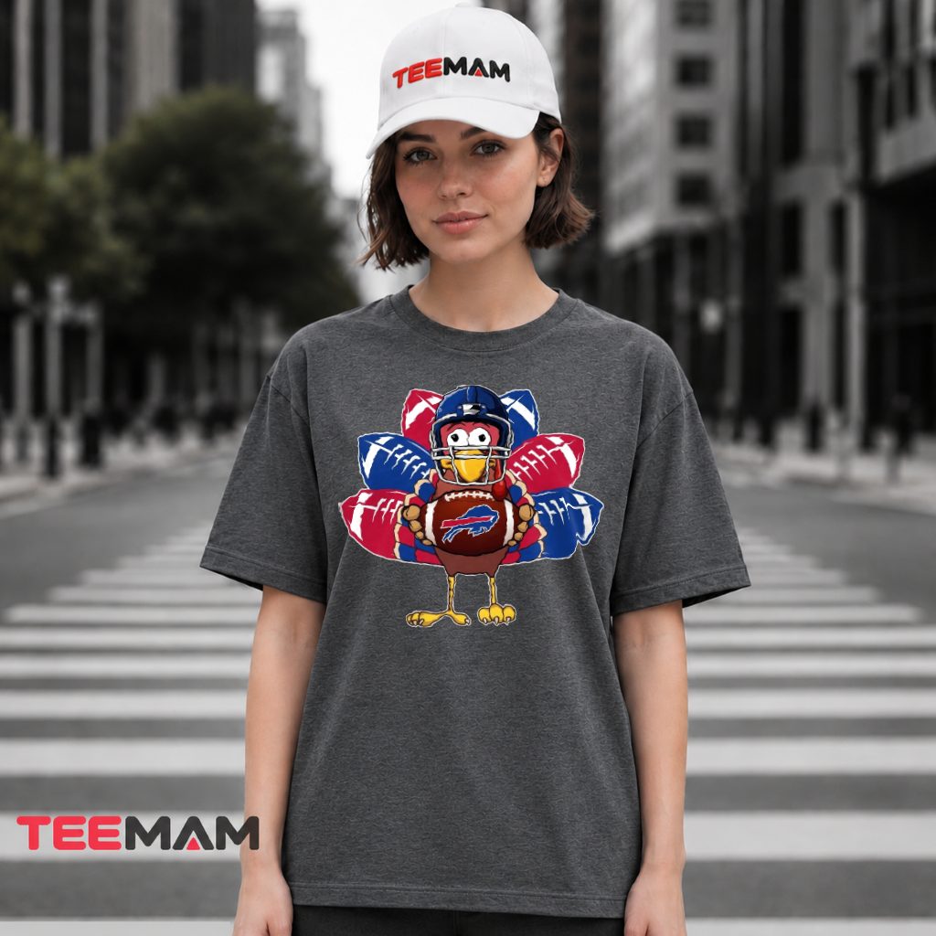 Buffalo Bills Turkey Thanksgiving Helmet Football T-Shirt