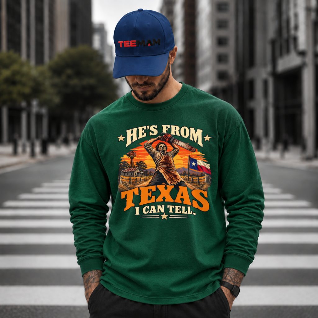 Chainsaw Killer Texas Halloween Long Sleeve Chainsaw Killer Texas Halloween Long Sleeve