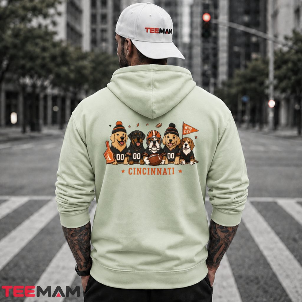 Cincinnati Bengals Dogs Squad Who Dey Hoodie Cincinnati Bengals Dogs Squad Who Dey Hoodie