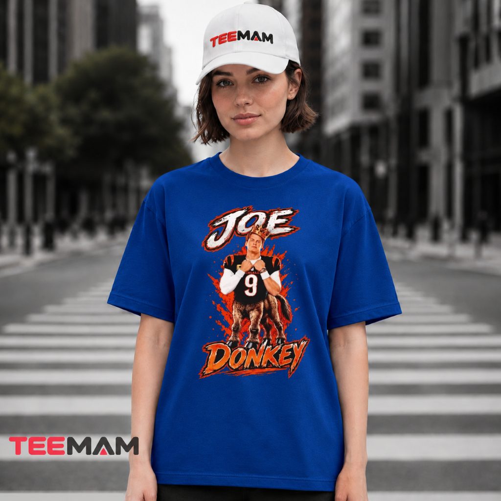 Cincinnati Bengals Joe Donkey Burrow T-Shirt