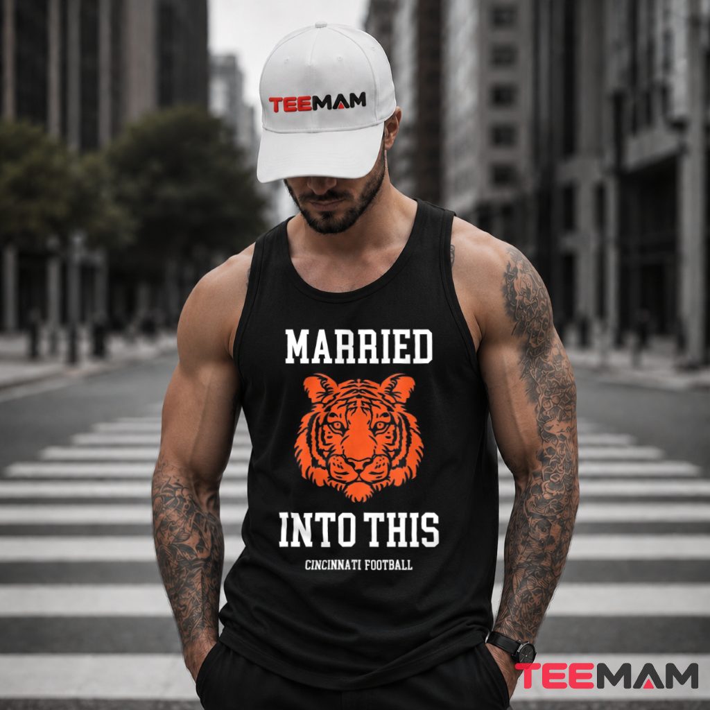 Cincinnati Bengals Married Into This Tank Top Cincinnati Bengals Married Into This Tank Top