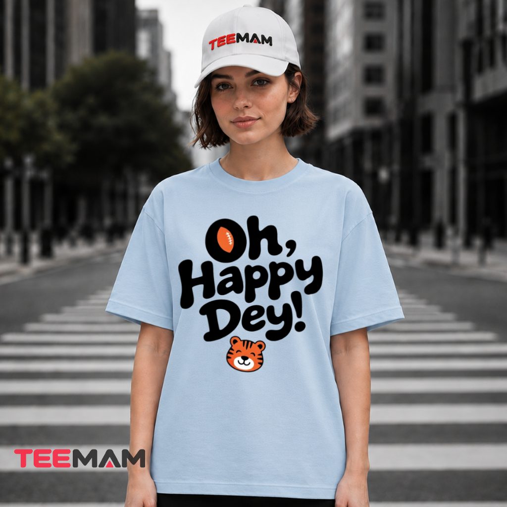 Cincinnati Bengals Oh Happy Dey T-Shirt