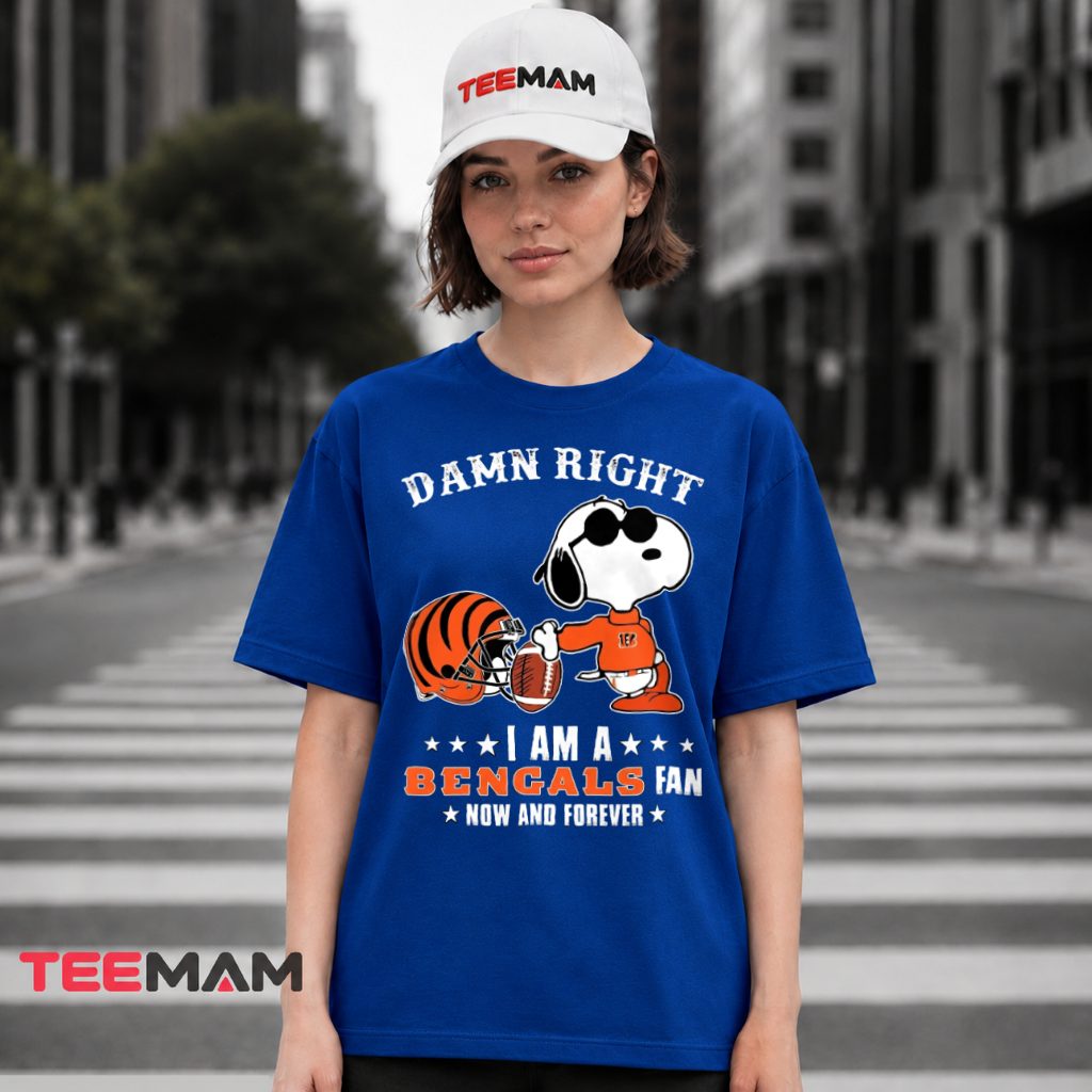 Cincinnati Bengals Snoopy Football Fan T-Shirt