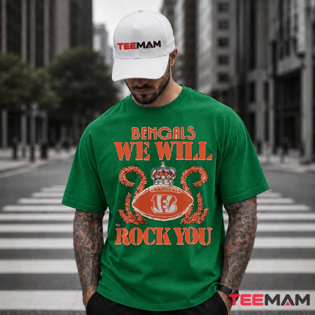 Cincinnati Bengals We Will Rock You T-Shirt