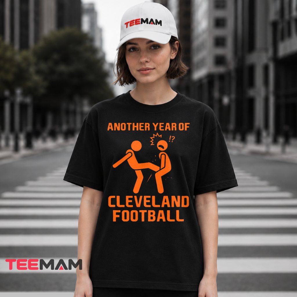 Cleveland Browns Another Year Stick Figure T-Shirt