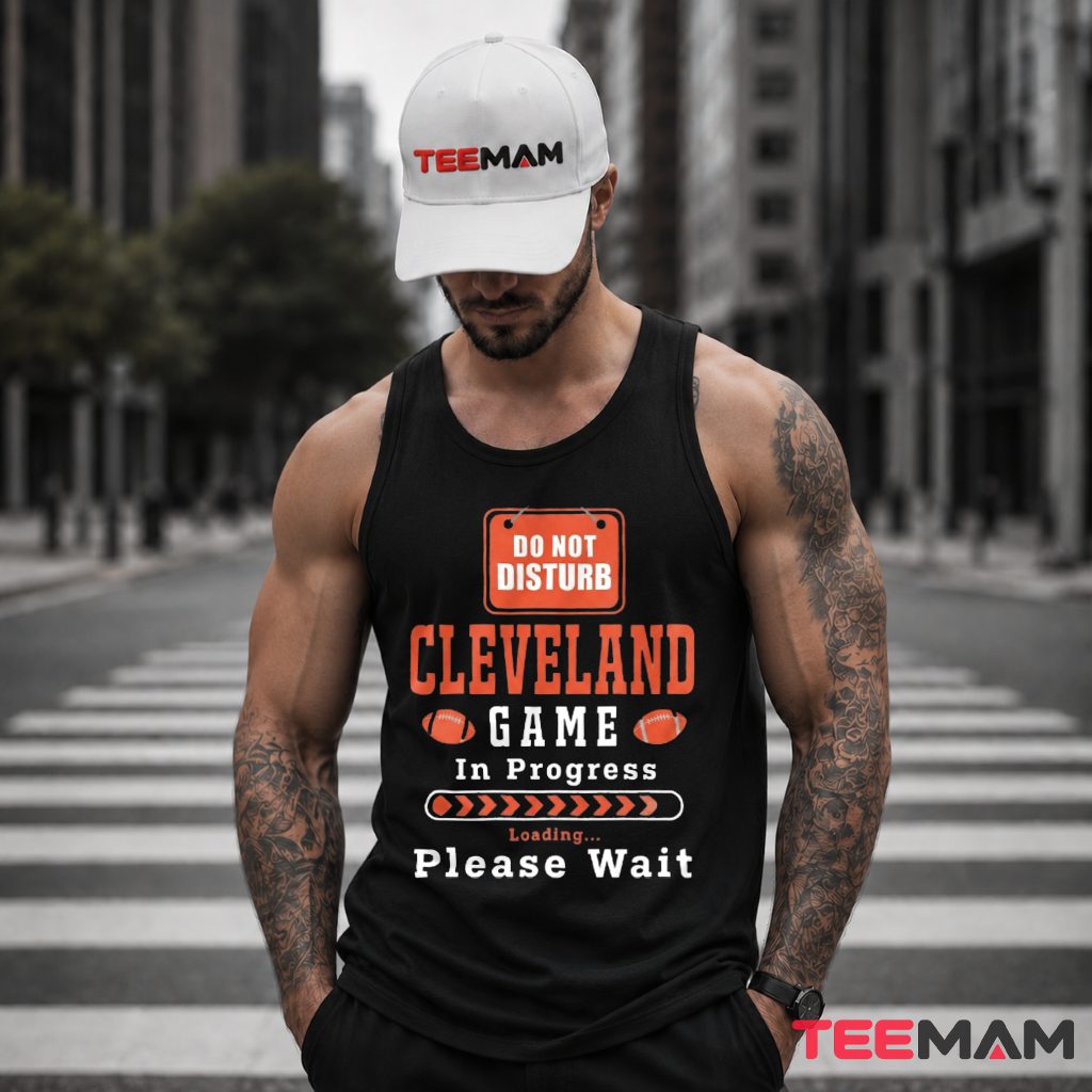Cleveland Browns Game In Progress Loading Tank Top Cleveland Browns Game In Progress Loading Tank Top