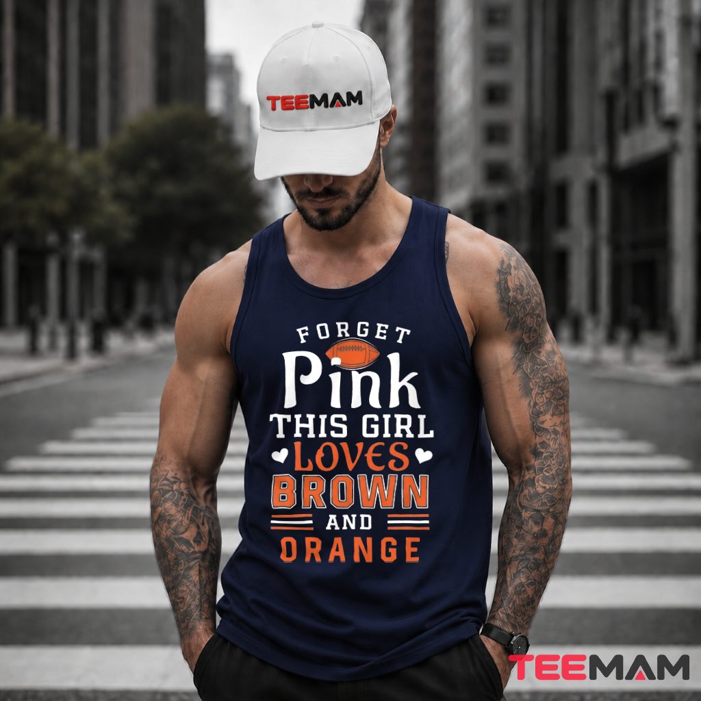 Cleveland Browns Girl Loves Brown Orange Tank Top Cleveland Browns Girl Loves Brown Orange Tank Top