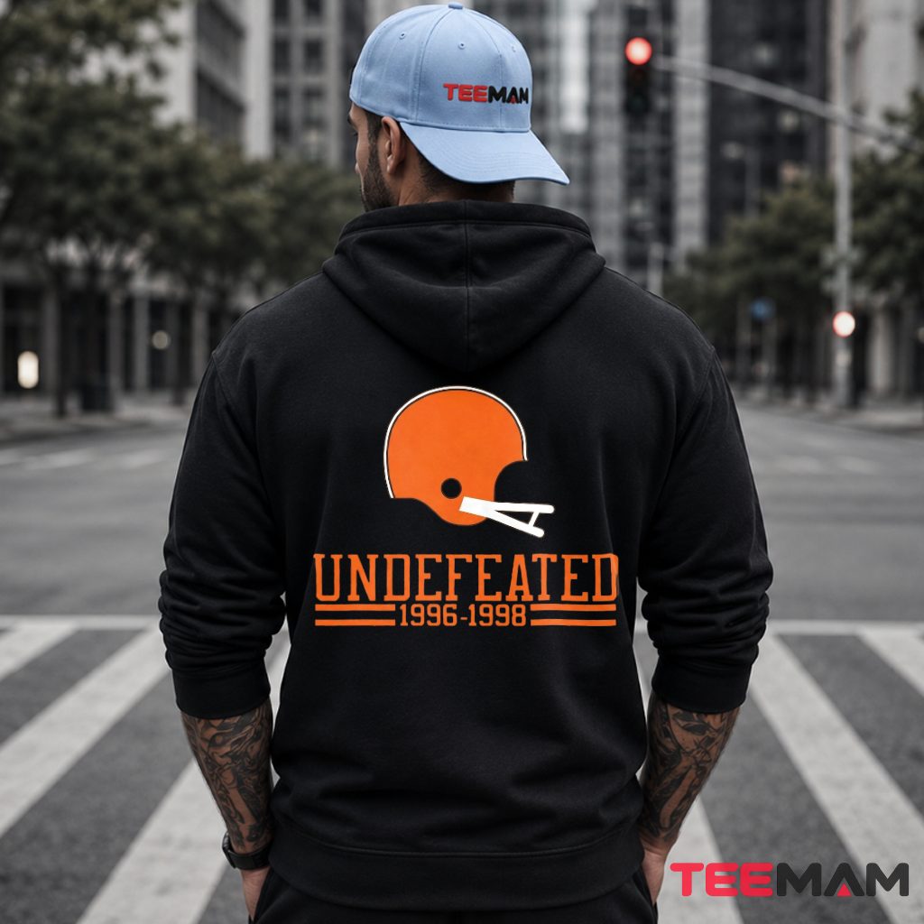 Cleveland Browns Undefeated Helmet 1996 1998 Hoodie Cleveland Browns Undefeated Helmet 1996 1998 Hoodie