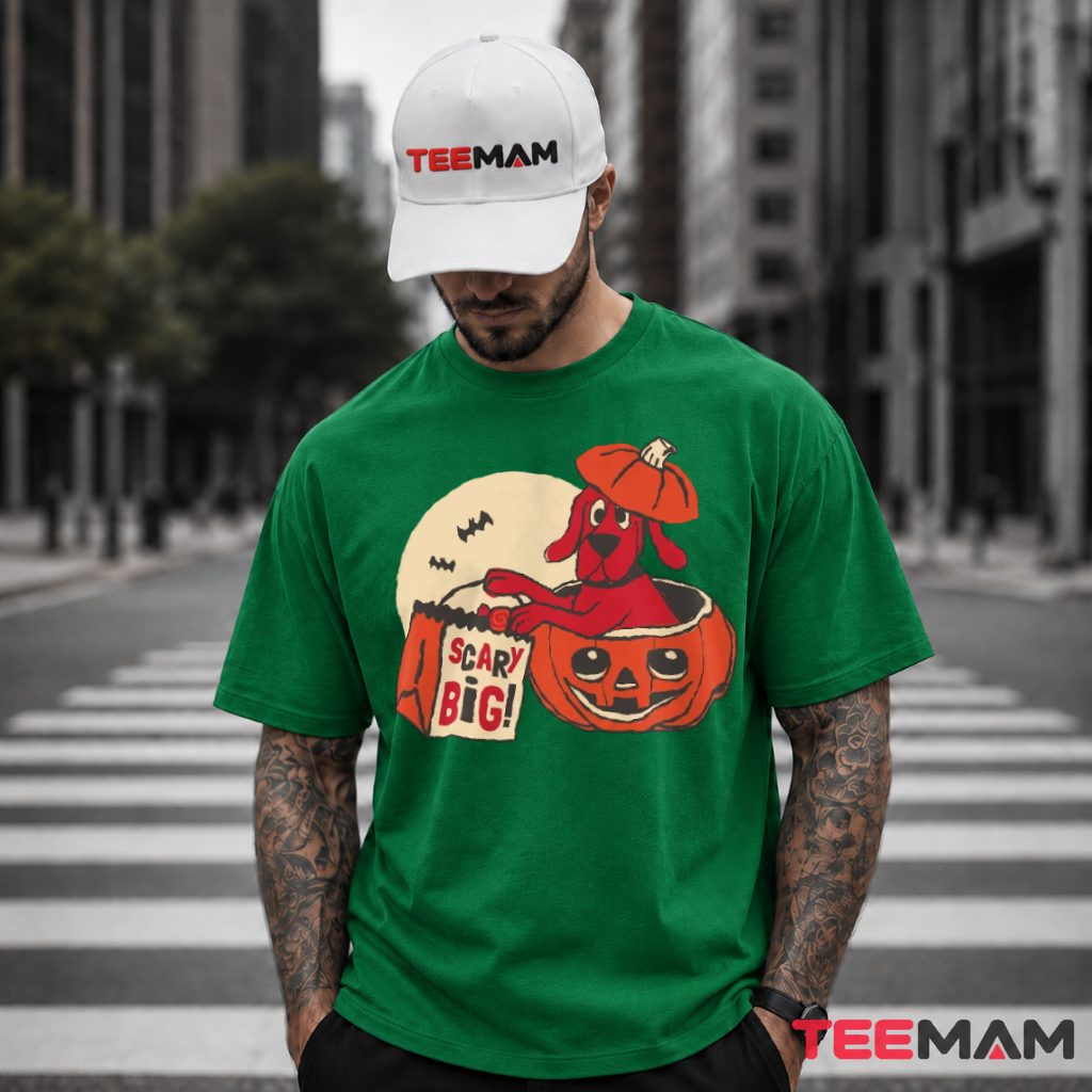 Clifford Big Red Dog Pumpkin Halloween T-Shirt