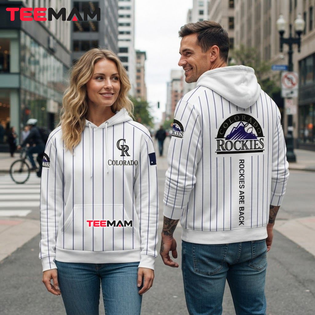 Colorado Rockies All Over Print 3D Hoodie White Pinstripe Rockies Are Back Back Colorado Rockies All Over Print 3D Hoodie White Pinstripe Rockies Are Back Back