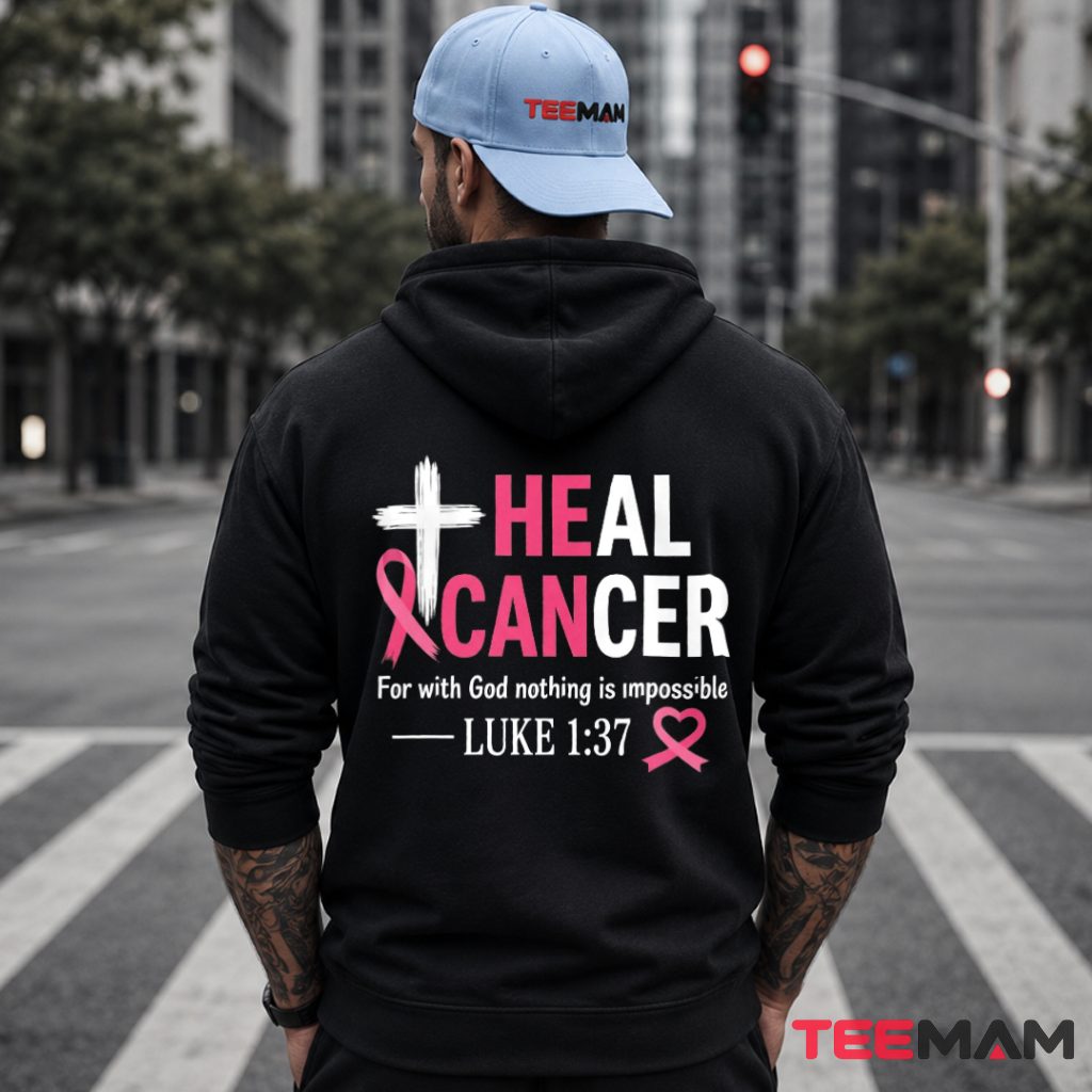 Cross He Can Heal Luke Bible Hoodie Cross He Can Heal Luke Bible Hoodie